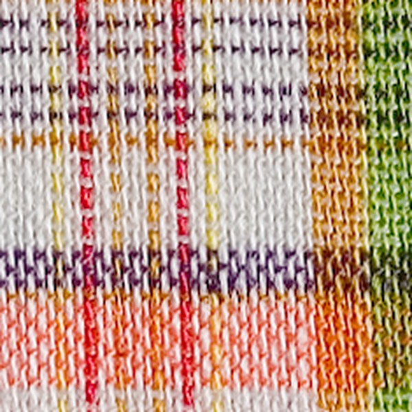 Poly cotton check swatch